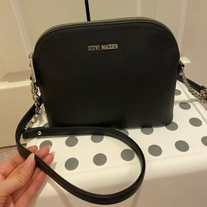 Steve Madden black crossbody bag